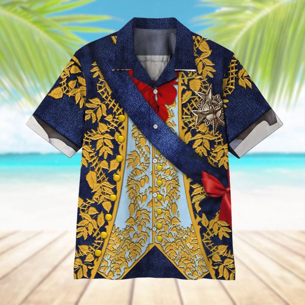 3D Louis XV Hawaii Shirt, Summer Shirt For Men and Women Jezsport.com