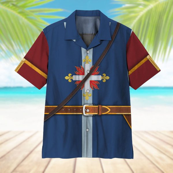 3D King's Musketeer Hawaii Shirt, Summer Shirt For Men and Women Jezsport.com