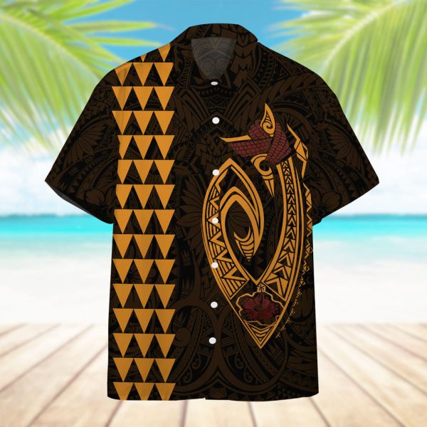 3D Yellow Fish Hook Hawaii Shirt, Summer Shirt For Men and Women Jezsport.com