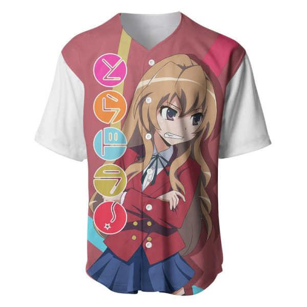 Aisaka Taiga Baseball Jersey Toradora For Men and Women Jezsport.com