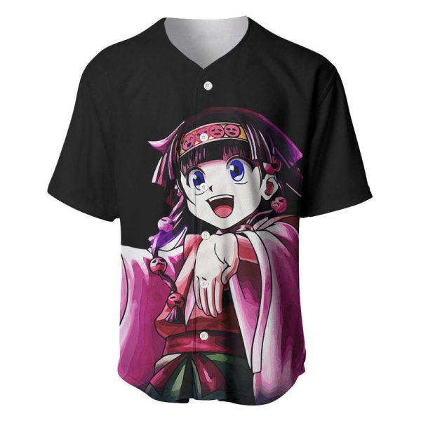 Alluka Zoldyck Hunter X Hunter Baseball Jersey Anime Style For Men and Women Jezsport.com