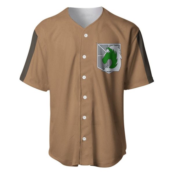 AOT Military Police Baseball Jersey For Men and Women Jezsport.com