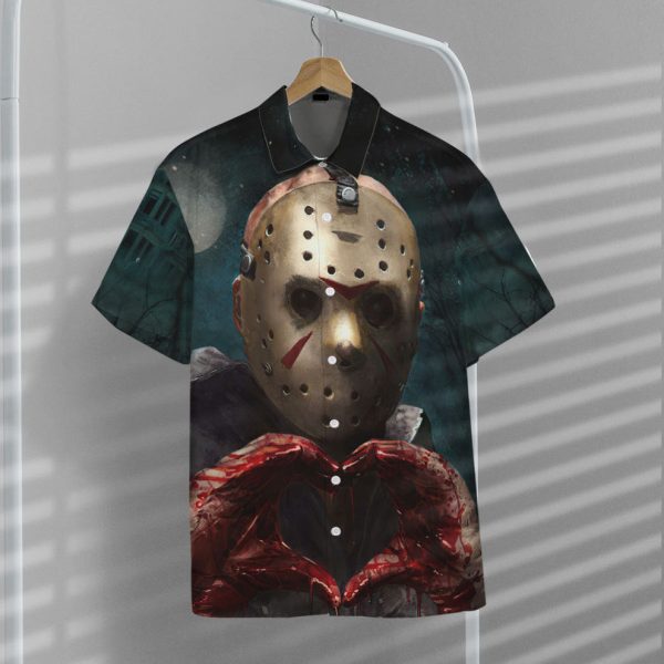 3D Jason Loves You Hawaii Shirt, Summer Shirt For Men and Women Jezsport.com