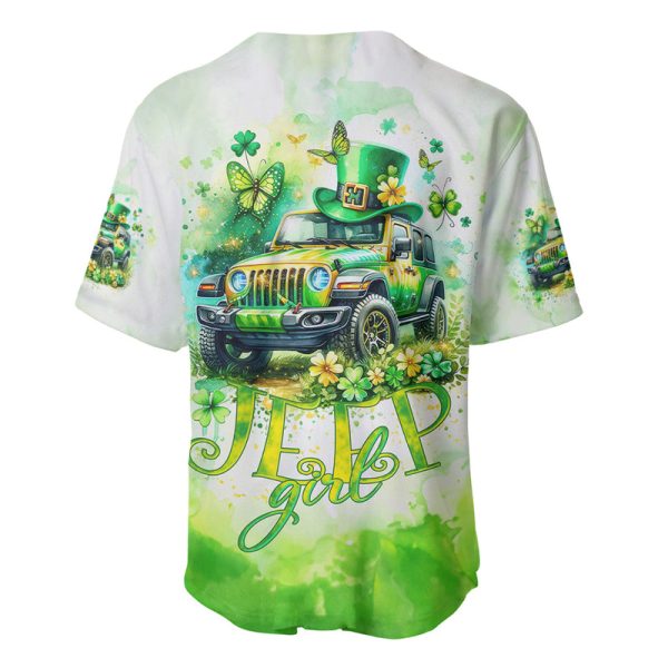 Irish Jeep Baseball Jersey Jeep Girl Jezsport.com