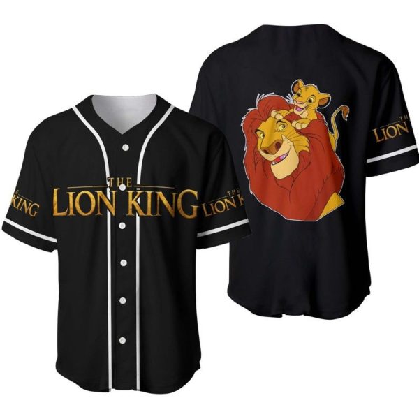 Family Lion King Player Disney Baseball Jersey For Men and Women Jezsport.com