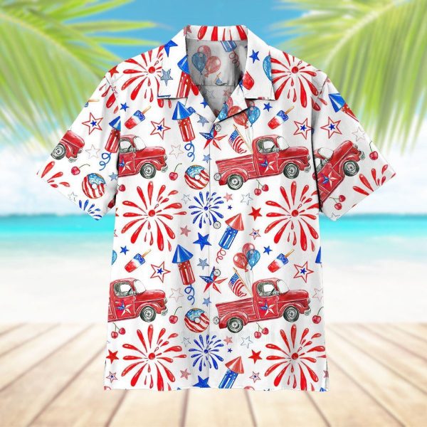 3D 4th Of July Celebration Hawaii Shirt, Summer Shirt For Men and Women Jezsport.com