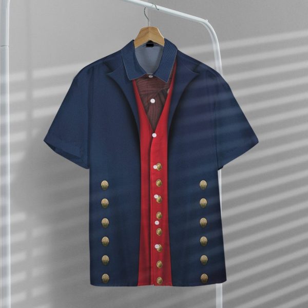 3D Bosuns Mate 1806 Napoleonic Wars British Navy Hawaii Shirt, Summer Shirt For Men and Women Jezsport.com