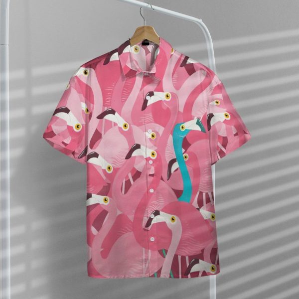 3D Flamingo Hawaii Shirt, Summer Shirt For Men and Women Jezsport.com