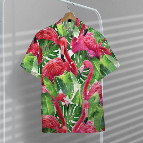 3D Flamingo Hawaii Shirt, Summer Shirt For Men and Women Jezsport.com