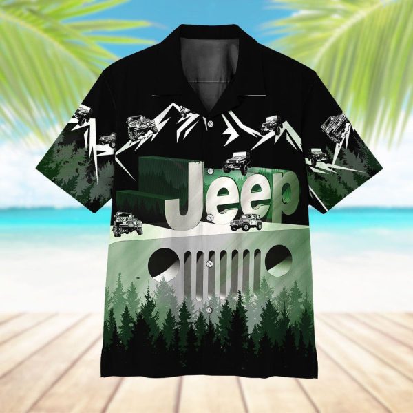 3D Jeep Hawaii Shirt, Summer Shirt For Men and Women Jezsport.com