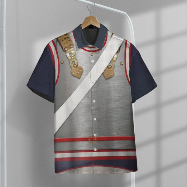 3D Napoleonic French Heavy Cavalry Hawaii Shirt, Summer Shirt For Men and Women Jezsport.com