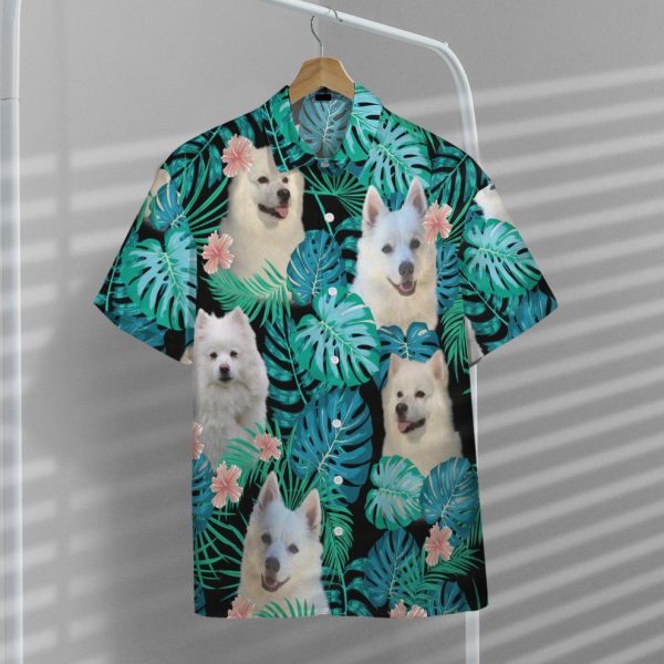 3D American Eskimo Dog Summer Hawaii Shirt, Summer Shirt For Men and Women Jezsport.com