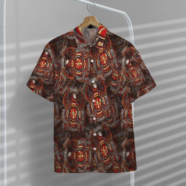 3D American Firefighter Hawaii Shirt, Summer Shirt For Men and Women Jezsport.com