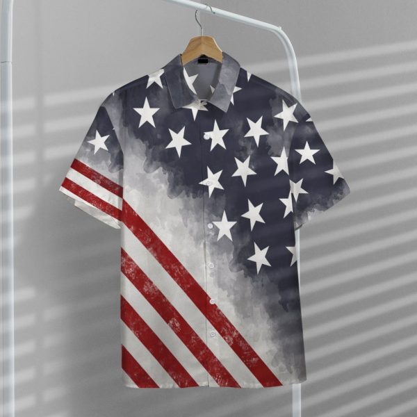 3D American Flag Hawaii Shirt, Summer Shirt For Men and Women Jezsport.com