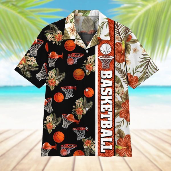 3D Basketball Hawaii Shirt, Summer Shirt For Men and Women Jezsport.com