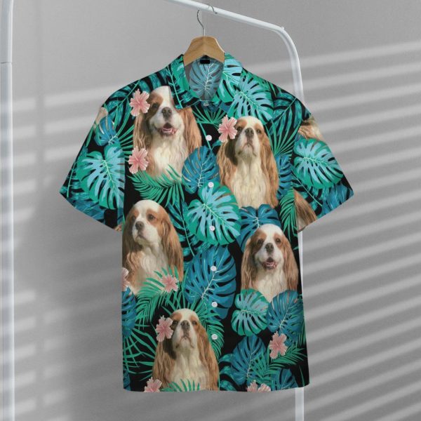 3D Cavalier King Charles Spaniel Dog Summer Hawaii Shirt, Summer Shirt For Men and Women Jezsport.com