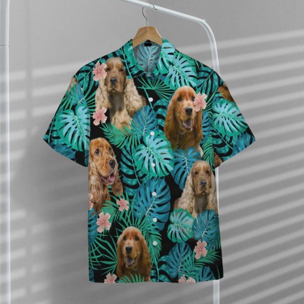 3D Cocker Spaniel Dog Summer Hawaii Shirt, Summer Shirt For Men and Women Jezsport.com