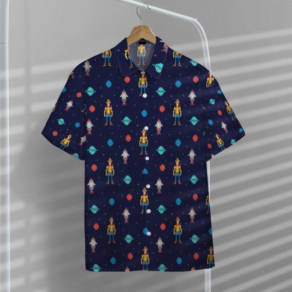 3D Cowboy In Space Hawaii Shirt, Summer Shirt For Men and Women Jezsport.com