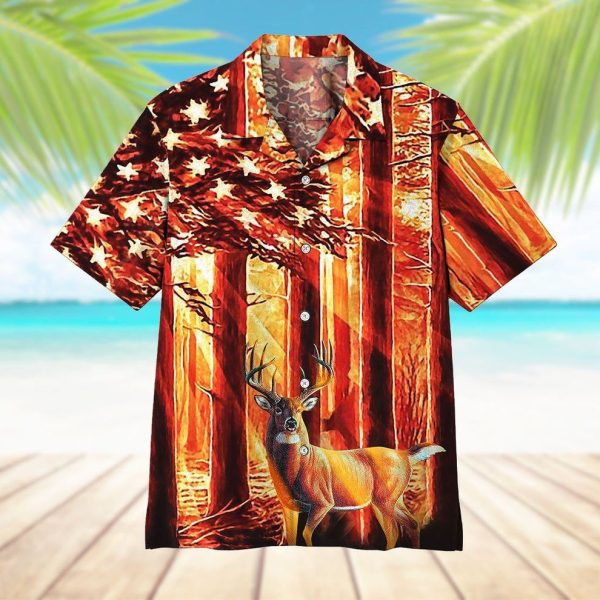 3D Deer Hunting Hawaii Shirt, Summer Shirt For Men and Women Jezsport.com