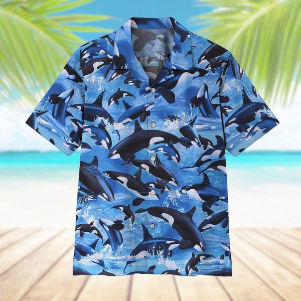 3D Dolphins Hawaii Shirt, Summer Shirt For Men and Women Jezsport.com