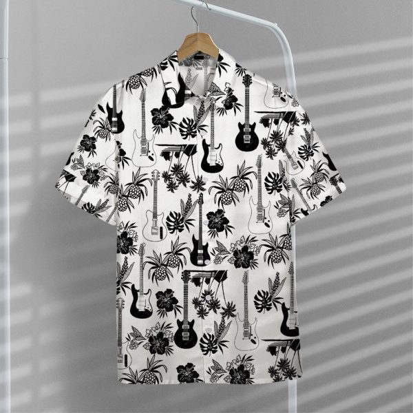 3D Electric Guitar Hawaii shirt, Summer Shirt For Men and Women Jezsport.com