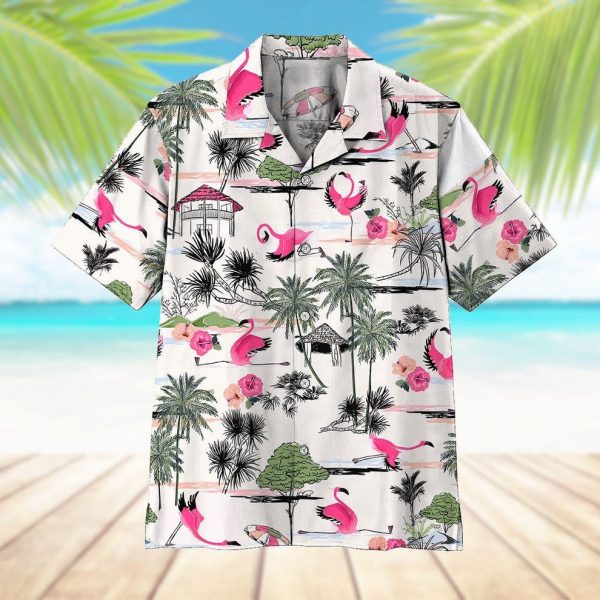 3D Flamingo Yoga Hawaii Shirt, Summer Shirt For Men and Women Jezsport.com