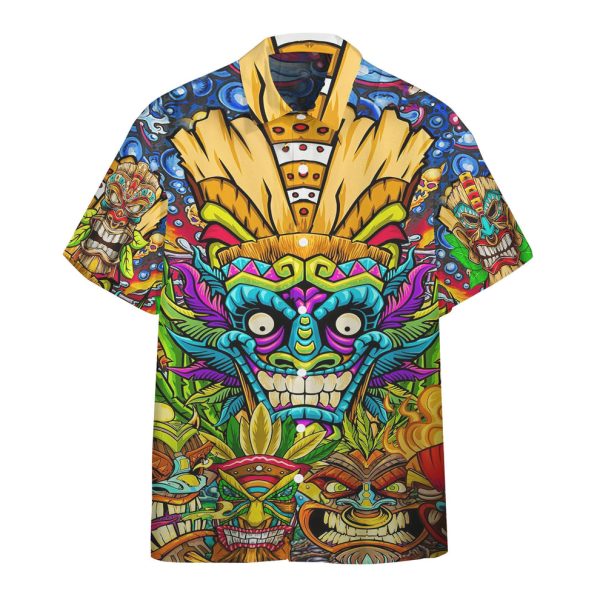 3D Funny Tiki Hawaii Shirt, Summer Shirt For Men and Women Jezsport.com