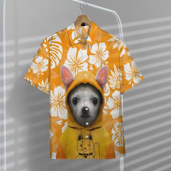 3D Hawaiian Chihuahua Shirt, Summer Shirt For Men and Women Jezsport.com