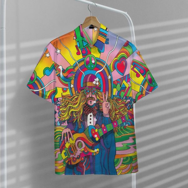 3D Hippie Psychedelic Hawaiia Shirts, Summer Shirt For Men and Women Jezsport.com