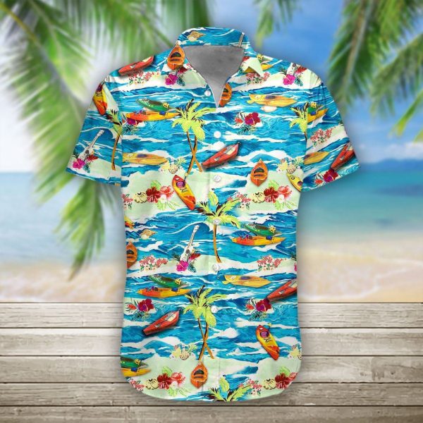 3D Kayak Hawaii Shirt, Summer Shirt For Men and Women Jezsport.com