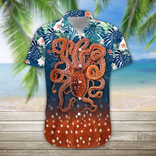 3D Octopus Hawaii Shirt, Summer Shirt For Men and Women Jezsport.com