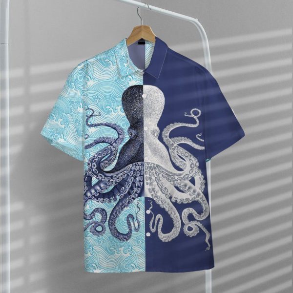 3D Octopus Summer Vibes Hawaii Shirt, Summer Shirt For Men and Women Jezsport.com