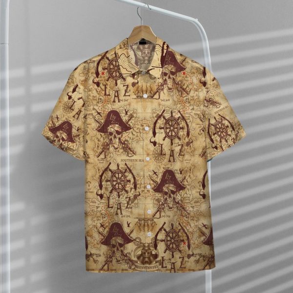 3D Pirate Hawaiian Shirts, Summer Shirt For Men and Women Jezsport.com