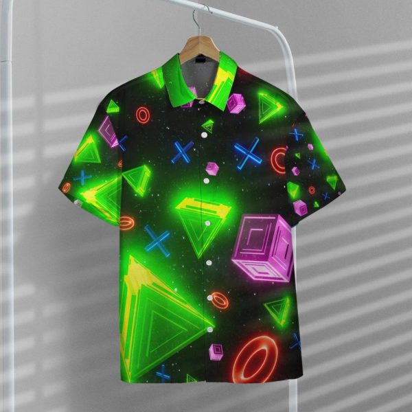 3D Play Station Hawaii Shirt, Summer Shirt For Men and Women Jezsport.com