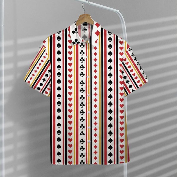 3D Playing Card Hawaii Shirt, Summer Shirt For Men and Women Jezsport.com