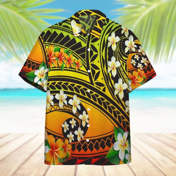 3D Plumeria Polynesian Hawaii Shirt, Summer Shirt For Men and Women Jezsport.com