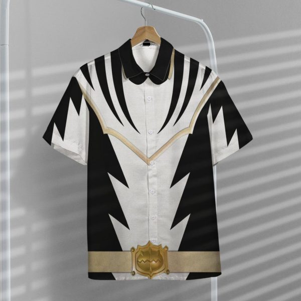 3D Power Ranger White Dino Thunder Hawaii Shirt, Summer Shirt For Men and Women Jezsport.com