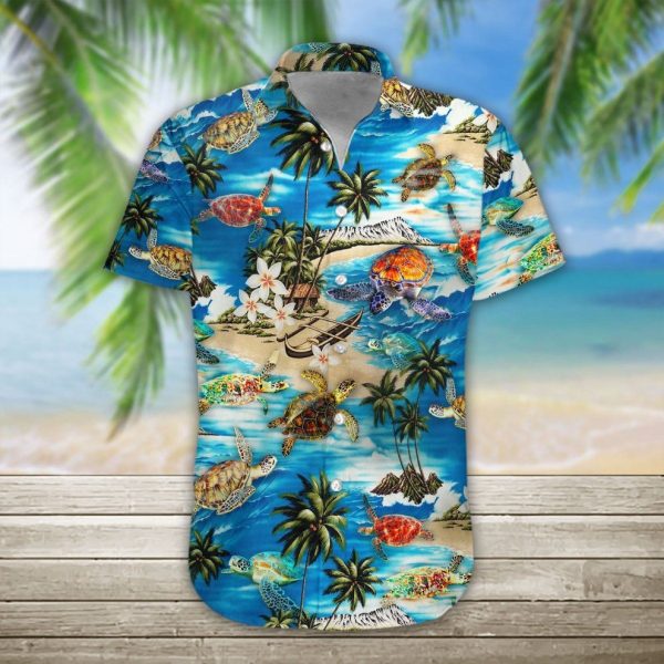 3D Sea Turtle Hawaii Shirt, Summer Shirt For Men and Women Jezsport.com