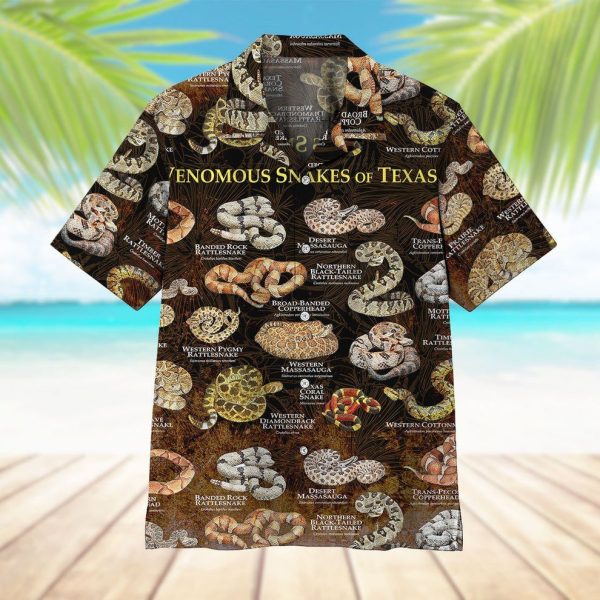 3D Snake Hawaii Shirt, Summer Shirt For Men and Women Jezsport.com