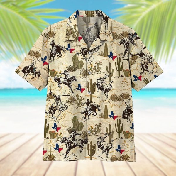 3D Texas Rodeo Hawaii Shirt, Summer Shirt For Men and Women Jezsport.com