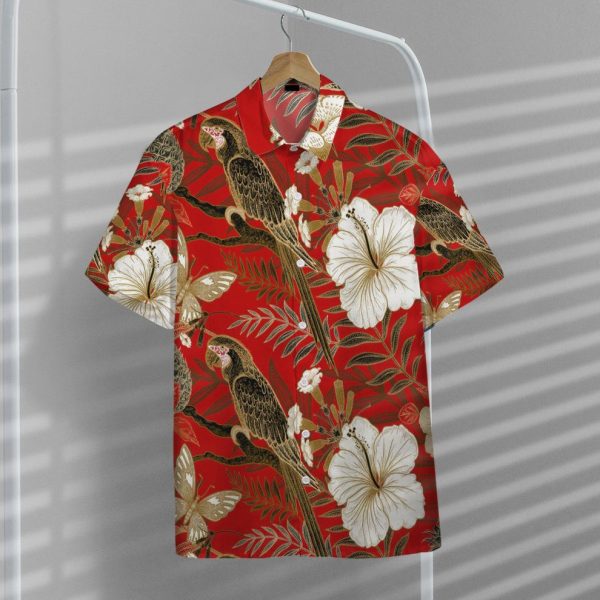 3D Tropical Parrot Hawaii Shirt, Summer Shirt For Men and Women Jezsport.com