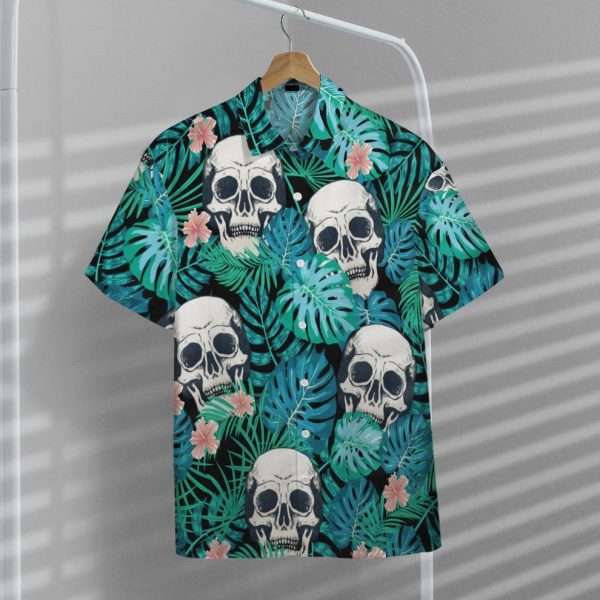 3D Tropical Skulls Hawaiian Shirts, Summer Shirt For Men and Women Jezsport.com