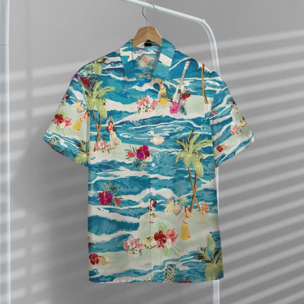 3D Vintage Hawaii Shirt, Summer Shirt For Men and Women Jezsport.com