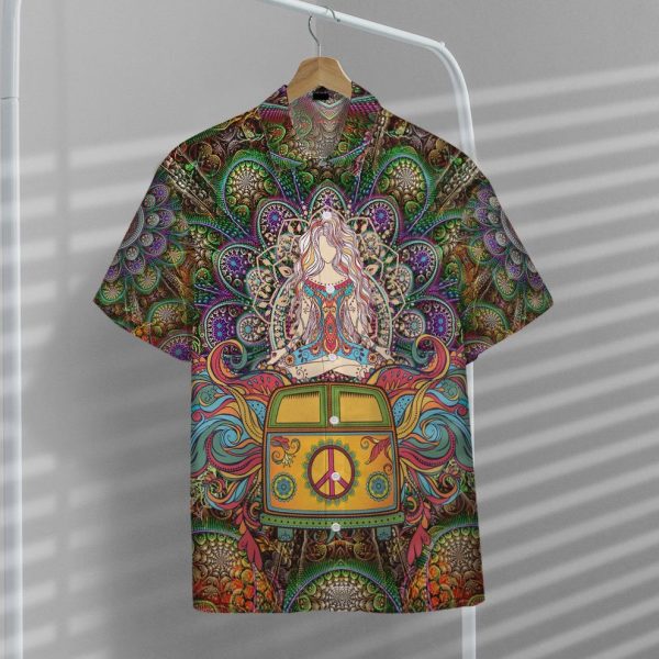 3D World Of Hippie And Yoga Hawaii Shirt, Summer Shirt For Men and Women Jezsport.com