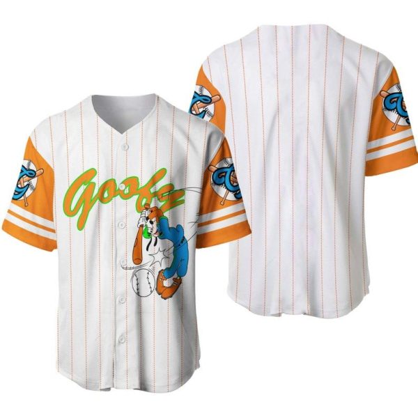 Goofy Disney Baseball Jersey For Men and Women Jezsport.com