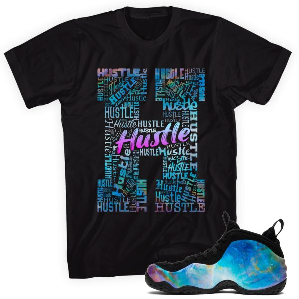 H for Hustle T-Shirt Made to Match Foamposite Jezsport.com