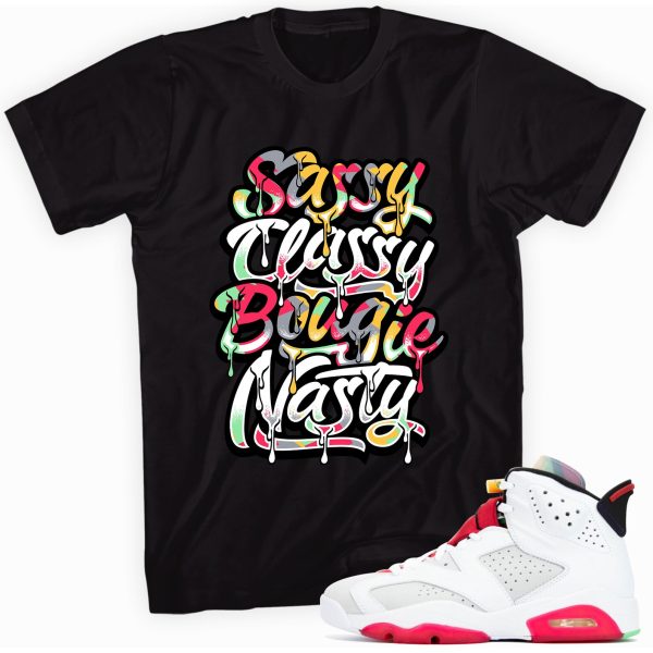 Sassy Classy Shirt Made to Match Jordan 6 Retro Hare Jezsport.com