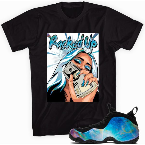 Racked Up Custom Shirt Made to Match Foamposite One Big Bang Jezsport.com