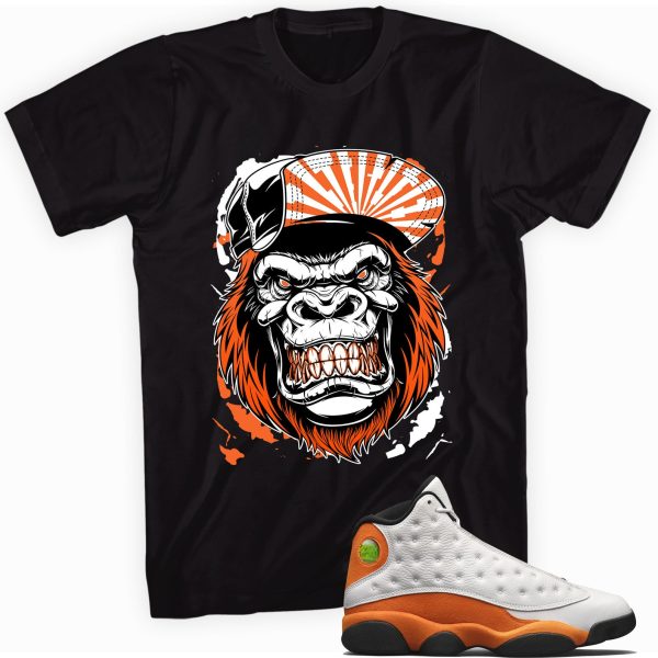 Gorilla Beast T-shirt Made To Match Jordan 13 Retro Starfish Jezsport.com