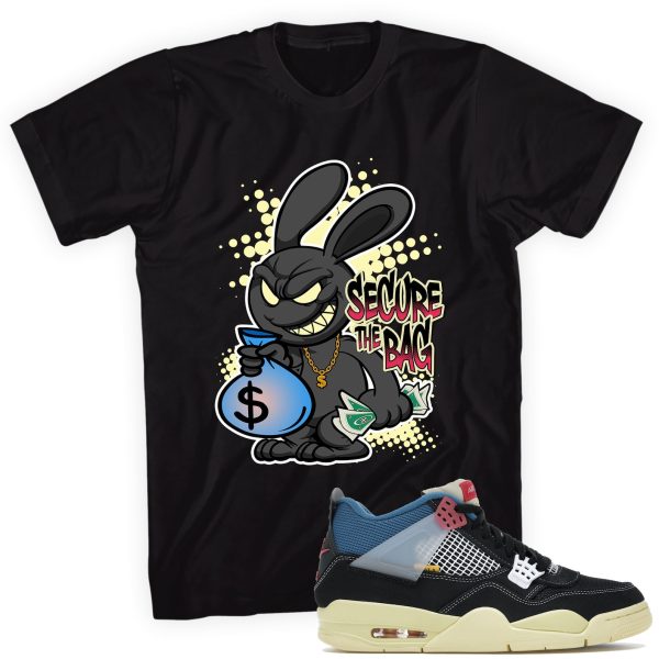 Secure the Bag Sneaker T-shirt Made To Match Jordan 4 Retro Jezsport.com